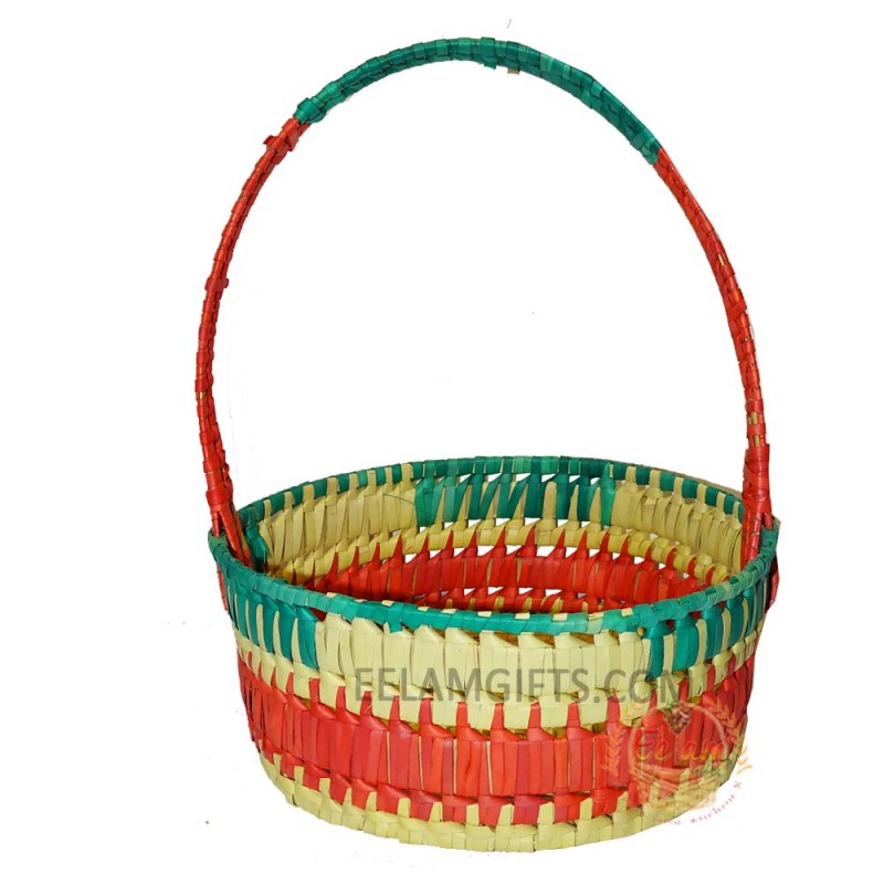 Palmerah Leaf Basket- Round (L)