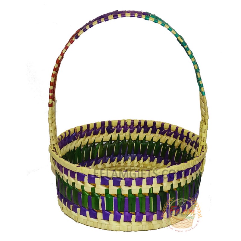 Palmerah Leaf Basket-Round(M)